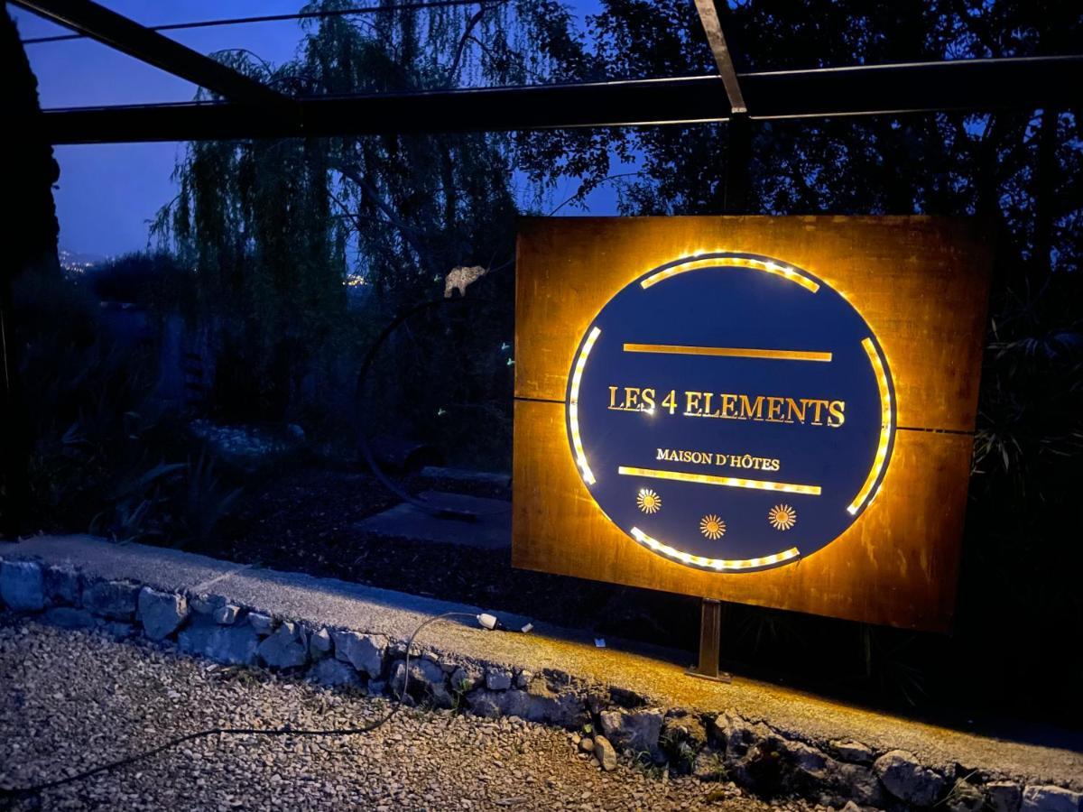 Les 4 Elements Bed and Breakfast Tourrettes-sur-Loup Eksteriør billede
