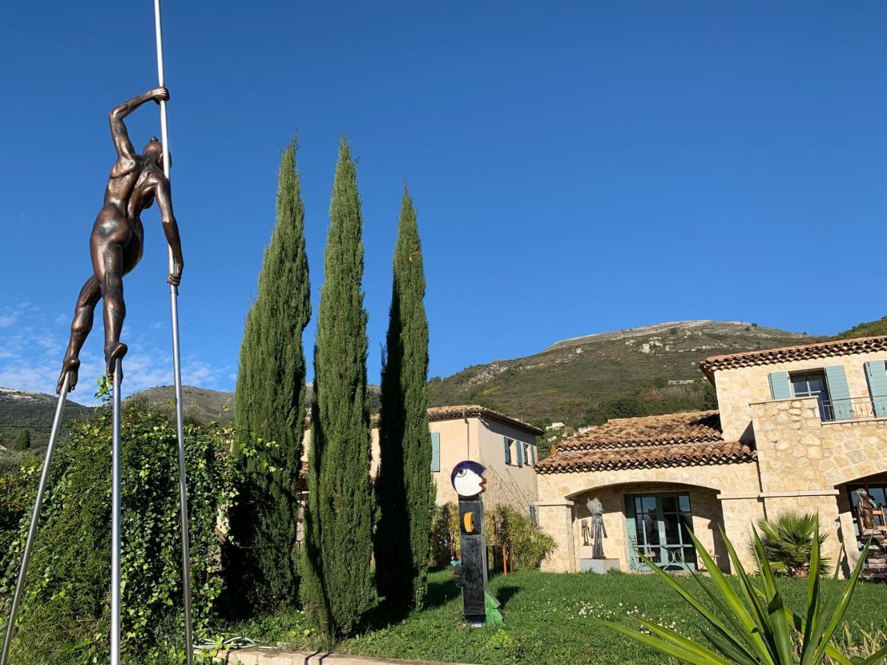 Les 4 Elements Bed and Breakfast Tourrettes-sur-Loup Eksteriør billede